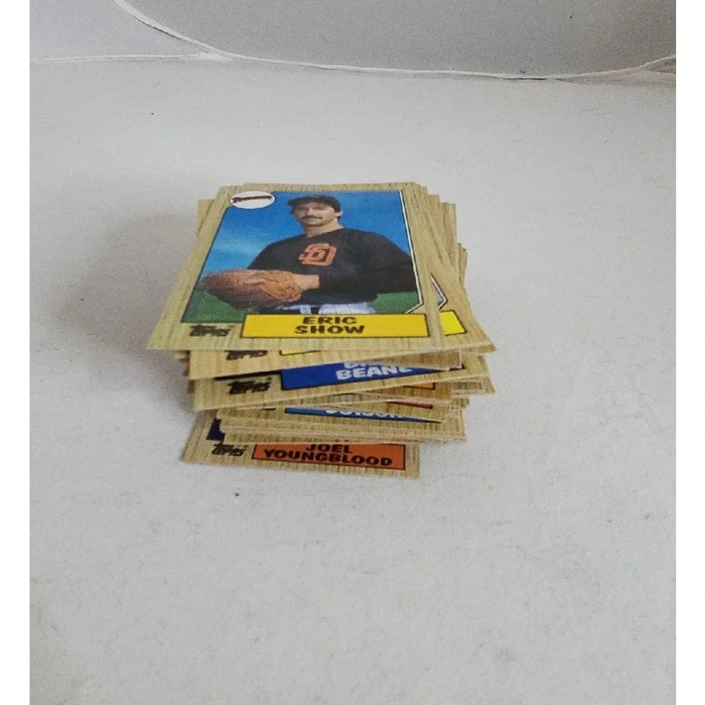 1987 topps baseball 100 Cards Lot 17